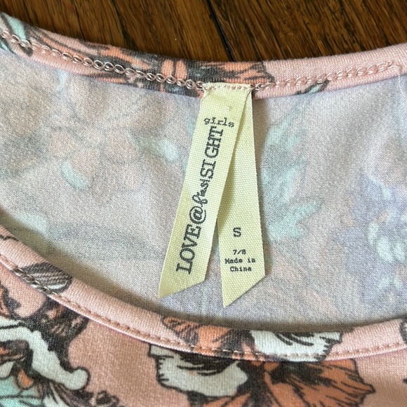 Super Soft Girl’s Cold Shoulder Romper - Picture 3 of 5